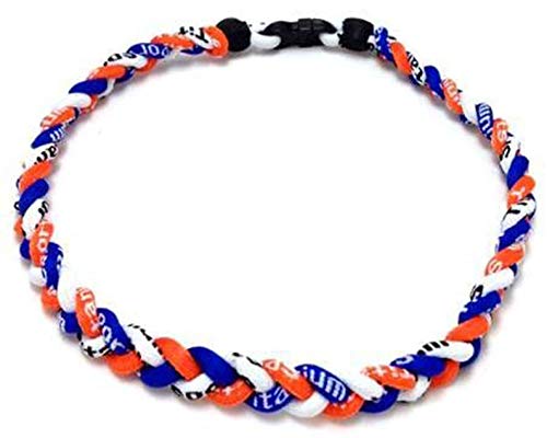 OOIN Package of 12 Baseball Titanium Necklaces for Boys Tornado Braided Rope Necklace OOIN Package of 12 Baseball Titanium Necklaces for Boys Tornado Braided Rope Necklace