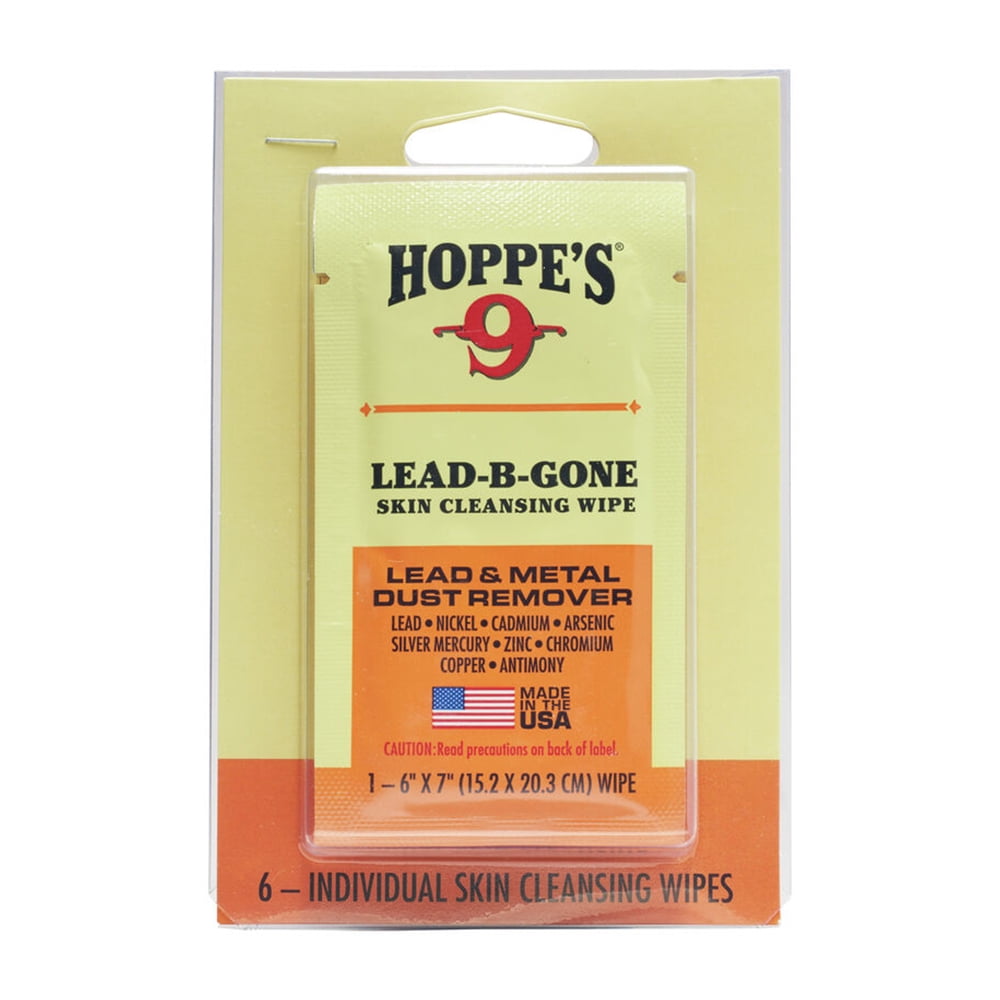 HOPPES LEAD B GONE HAND WIPES