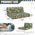 thumbnail image 7 of XYZCANDO Vintage Floral RV Dinette Cushions Stretchable Camper Accessories for Inside Couch Cushion Covers Comfortable Furniture Covers Loveseat Sofa Chair Cover, 7 of 7