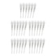 thumbnail image 3 of Inteprter 6 piezas de plástico falso brillo bayas tallo duradero para arreglos llamativos blanco Type2 NO2, 3 of 6