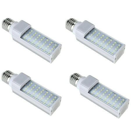 

4X Fishpod White Plant Aquarium 7W Grow Light LED Tank Fish Coral Bulb E27 Lamp