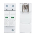 thumbnail image 3 of 100KA Surge Protective Device, House Voltage Protector Voltage  IP20 Surge Arrester Device for Distribution Box 35mm Electrical Guide Rail Installation, 3 of 8