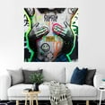 thumbnail image 3 of Idea4wall 2pcs Street Art Graffiti Hip Hop Girl Stick Wallpaper Removable Wall Murals Large Wall Stickers for Home Decoration, 48"x48", 3 of 5