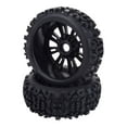 thumbnail image 4 of RC 120mm rueda llanta goma neumáticos juego para 1/8 RC coche camión perfke Neumáticos de llanta de rueda de coche RC, 4 of 6