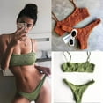 thumbnail image 2 of Sexy Women Bikini Set Bandage Push Up Padded Swimwear Swimsuit Bathing Summer Beachwear, 2 of 5