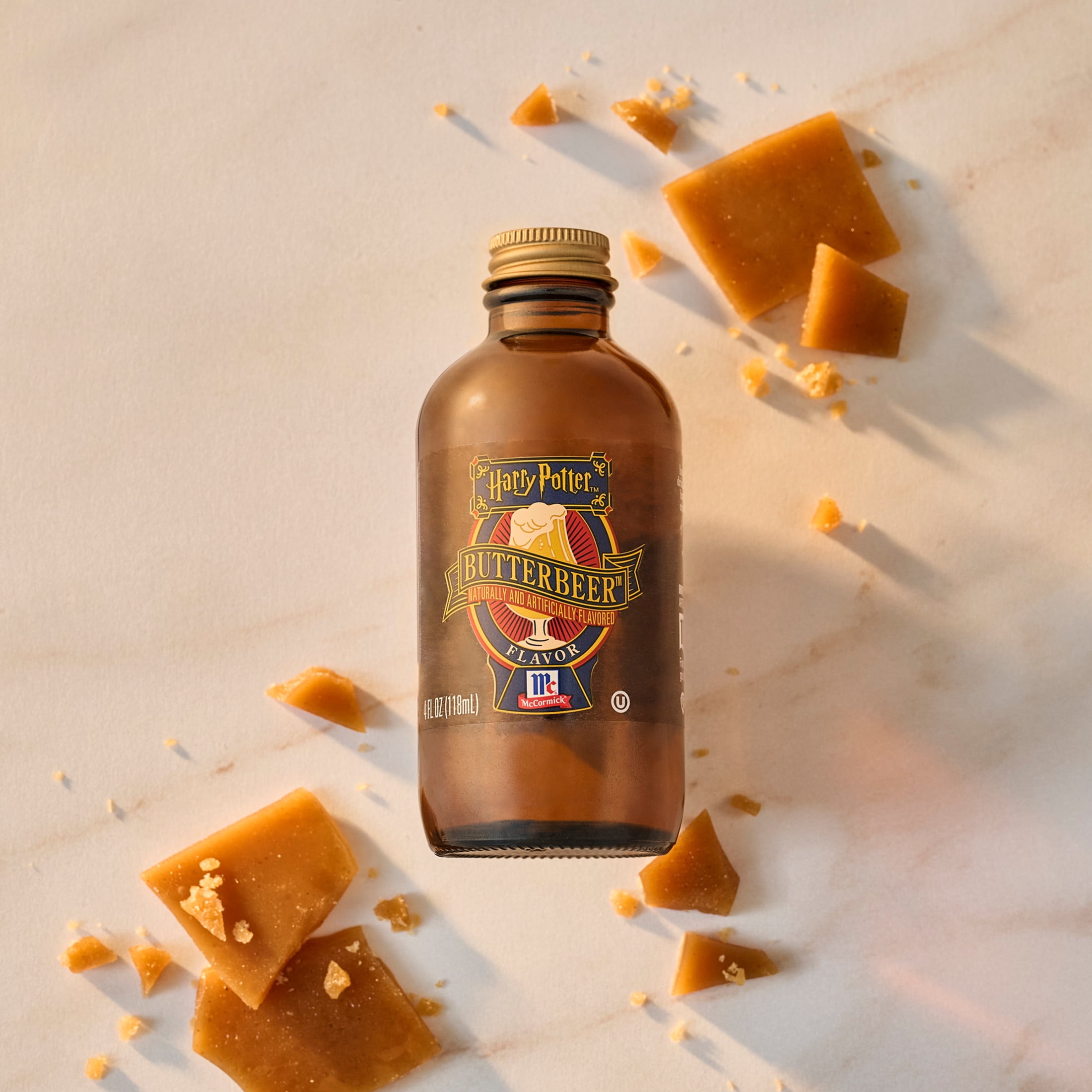 McCormick Harry Potter Butterbeer Flavor Extract, 4 fl oz Glass Bottle