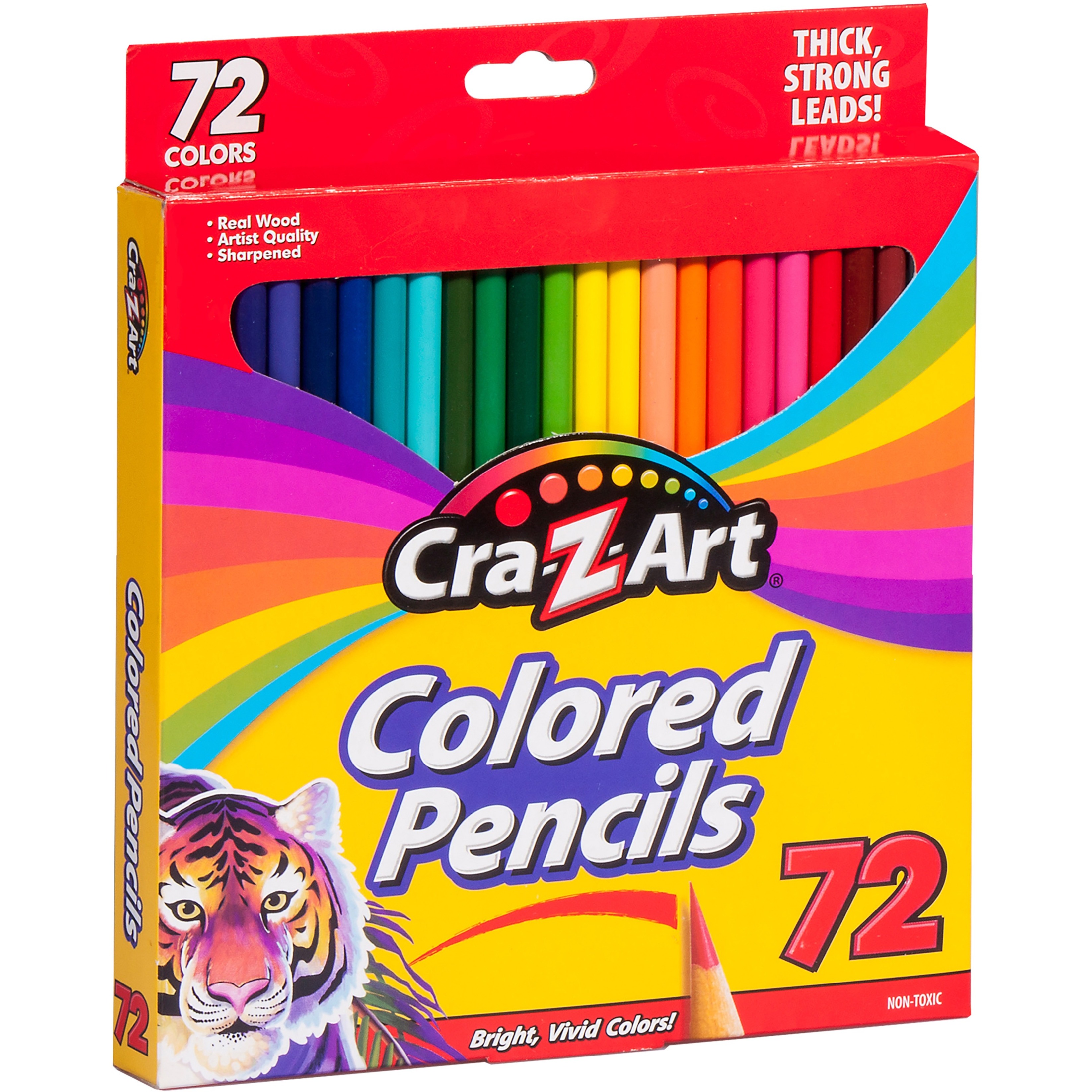 Cra-Z-Art Classic Colored Pencils, 72 Count, Multicolor, Beginner Child to Adult, Back to School - image 3 of 9