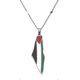 thumbnail image 5 of Gold /Silver Palestine Flag Map Necklace Pendant with Chain Palestinian, 5 of 5