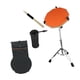 thumbnail image 3 of Juego de almohadillas de batería portátiles con soporte para caja y soporte para baquetas para principiantes naranja, 3 of 9