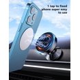 thumbnail image 2 of Soporte magnético para teléfono de coche NIYEVN con rotación de 360°, paquete de 2, 2 of 7