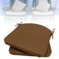 thumbnail image 1 of Almohadilla de silla de cojín de silla con almohada de almohada de almohada de piso para decoración del hogar , CafÉ Café, 1 of 8