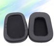 thumbnail image 2 of EeaseMX Almohadillas de repuesto para auriculares G933 y G633 Surround Gaming (negro) - Superficie de cuero, 2 of 7