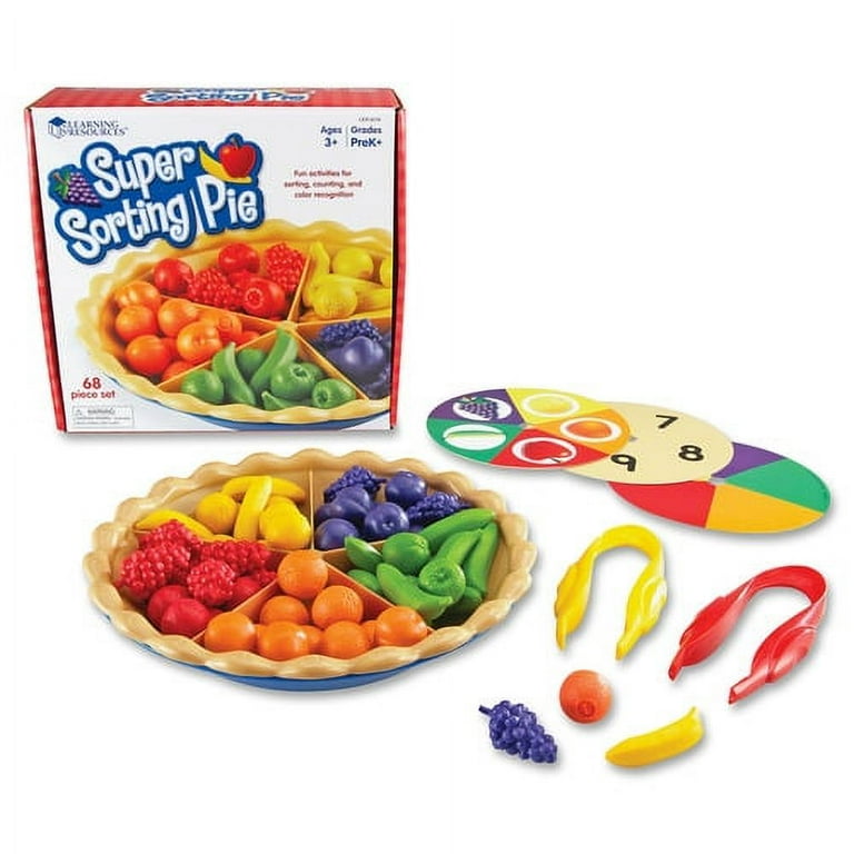 Learning Resources Super Sorting Pie - Skill Learning: Sorting, Motor Skills - 3-6 Year Learning Resources Super Sorting Pie - Skill Learning: Sorting, Motor Skills - 3-6 Year