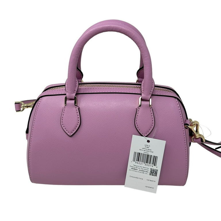 Kate Spade Madison Saffiano Leather Berry Cream Duffle Crossbody Bag KF493 349 Walmart