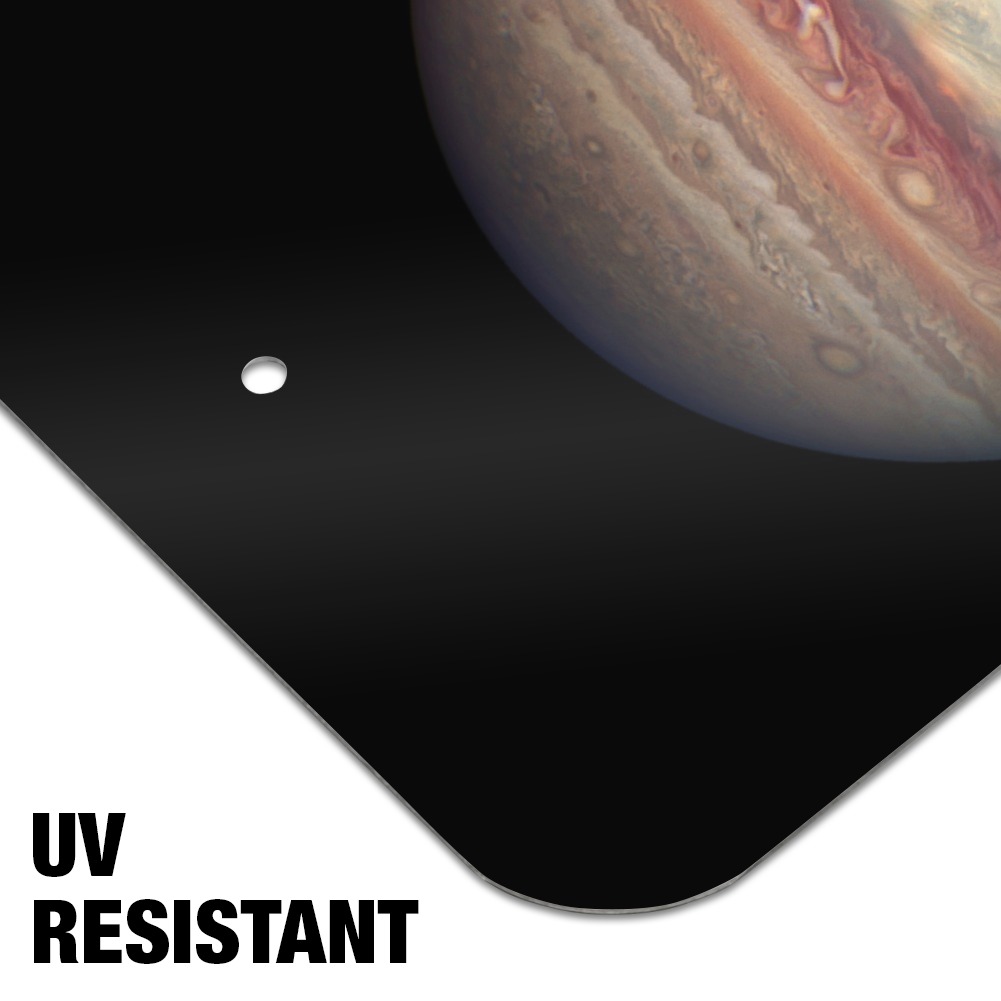 Planet Jupiter Solar System Home Business Office Sign - Metal - 18" x 12" (30.5cm x 45.7cm) - image 3 of 6