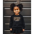 thumbnail image 3 of Floral Spooky Season Halloween Sweatshirt for Women, Teens & Kids Black Sweatshirt Youth Medium, 3 of 5