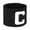 Black, variant on FUEENIRVA 1Pc Football Captain Armband Black Polyester Adjustable Soccer Team Captain Band