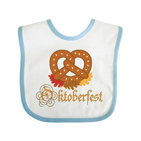 

Inktastic Oktoberfest Pretzel German Festival Gift Baby Boy or Baby Girl Bib