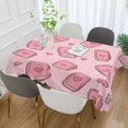 thumbnail image 2 of Yayeee Tablecloths 60" x 90" Rectangle Wrinkle Resistant Party Table Cover, Phones and Hearts, 2 of 8