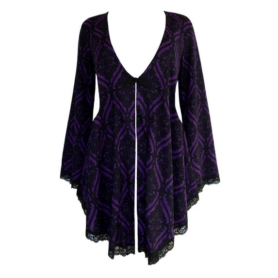 Dare To Wear Victorian Gothic Boho Women's Plus Size Embrace Corset Sweater S - 5x