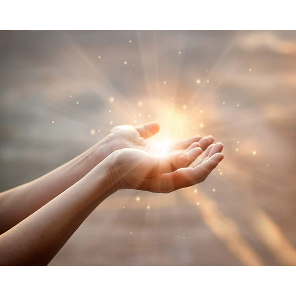 Catholic print picture - PRAYING SH3 - 8" x 10" ready to be framed