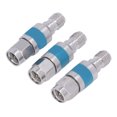 thumbnail image 3 of Atenuador coaxial RF BuyWeek 3 piezas Acero inoxidable SMA macho a hembra Bloque de CC, 3 of 8