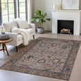 thumbnail image 6 of Dalyn Rugs Machine Washable Indoor/Outdoor Chantille ACN2104 Mocha 5' x 7'6" Rug, 6 of 9