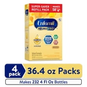 Enfamil NeuroPro Baby Formula, Brain Building Duo DHA & MFGM, Infant Formula Powder, 145.6 Oz Box