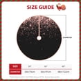 thumbnail image 4 of Kll Rose Gold Glitter1 Christmas Tree Skirt 48",Party Decorations Farmhouse For Christmas Decorations Holiday Party, 4 of 8