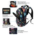 thumbnail image 5 of FORMRS Kids School Backpack Elementary Student Unisex Travel Bookbag with Reflective Stripes, Cartoon Space Cat, 5 of 7