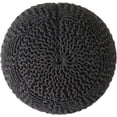 thumbnail image 4 of Beryl Knitted Cotton Pouf, 4 of 7