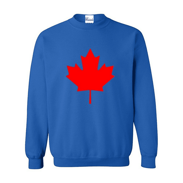 Mom's Favorite - Unisex Canada Flag Canada Maple Leaf Crewneck ...