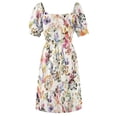 thumbnail image 6 of Wild Flowers and Plants Watercolor - Wild Nature Botanical Print Sleeveless Dress Dresses gala, 6 of 7