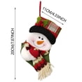 thumbnail image 3 of Clearance Sale! Christmas Selection: Sock Gift Bag & Stocking Ornament Set, 3 of 4
