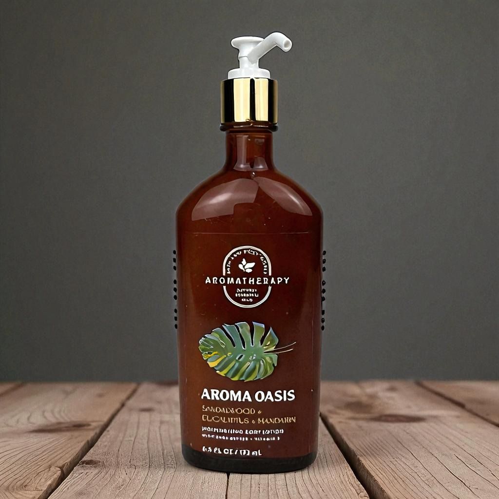 Bath and Body Works Aroma Oasis Sandalwood + Eucalyptus + Mandarin Body Lotion (6.5 FL OZ / 192 mL)