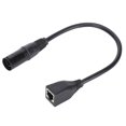 thumbnail image 4 of 5 Pin XLR To RJ45 Adapter Cable, XLR 5 Pin Male To RJ45 Female Adapter Converter Cable, 30cm/0.98ft, Oxygen-Free Copper, 4 of 8