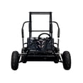 thumbnail image 6 of TRAILMASTER MID XRS Mid-Size Go Kart for Older Kids 10 to 14. 196 CC Motor Bench Seat Great Starter Kart (Black), 6 of 8