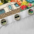 thumbnail image 4 of Castle Fairy Floral Camper Black Out Curtains for Girls, Mountain Art Curtains Pack of 2 (42x63 Each) for Bedroom, Pink Green Beige, 4 of 6
