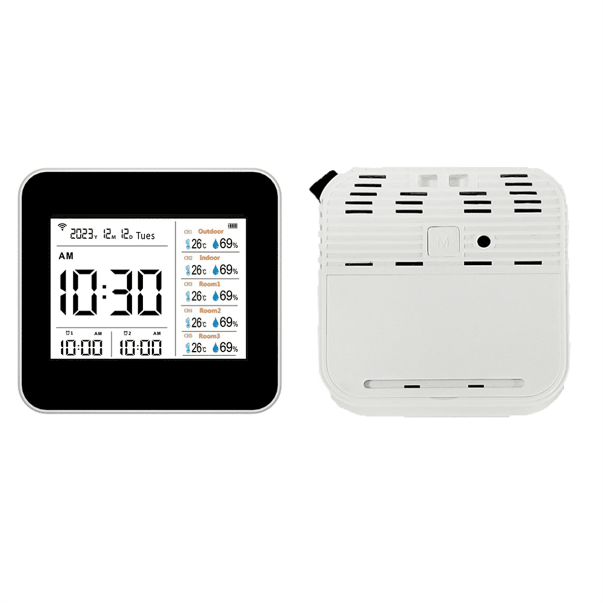 13 in 1 Tuya WIFI Intelligent Thermometer Hygrometer Indoor Accurate Temperature Humidity Gauge Monitor