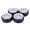 White, variant on 4Pcs RC Car Tires High Durability Wear Resistant Eco-friendly Reusable Simple Installation Decorative Plastic 1/10 Drift Car Wheels RC Vehicle Parts RC Car Supplies