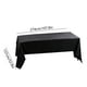 thumbnail image 3 of Mantel Desechable de Plástico de 137 X 274 Cm, Impermeable, Resistente Al Aceite, de Color Liso, Ideal para Fiestas, Cumpleaños y Postres. Disponible En Negro, Rojo, Morado, Marrón, Verde y Azul., 3 of 6