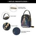 thumbnail image 4 of ALAZA Chain Crossbody Bags for Women Christmas Tree Winter Shoulder Handbag Phone Purse, 4 of 5