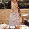thumbnail image 2 of Mermaid Fish Scales Sleeveless Dress for Women Clothing Female Women's Summer Skirt, 2 of 7