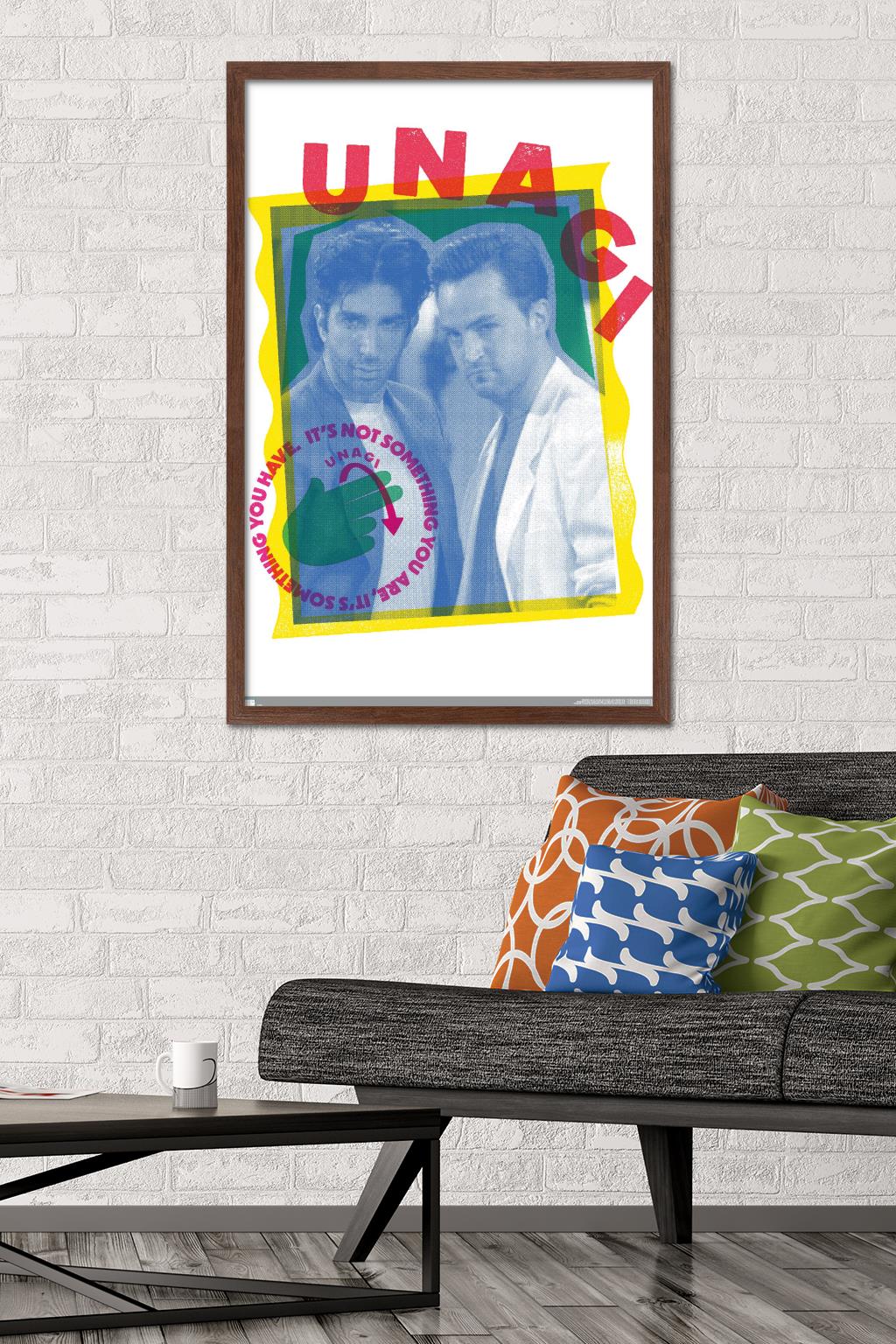 Friends - Unagi Wall Poster, 22.375" x 34" Framed