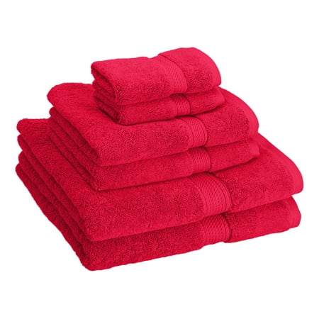 Superior 900gsm Egyptian Quality Cotton 6 Piece Towel Set