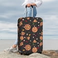 thumbnail image 3 of Lsque Pizzas Mushrooms Printed Luggage Cover, Travel Luggage Protector,Scratch and Dirt Resistant, Fits 18-32 Inch Luggage - X-Large, 3 of 9