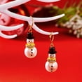 thumbnail image 4 of Yoyauz Women's Christmas Earrings Christmas Snowman Earrings - Christmas Holiday Pendant Earrings Great Christmas gifts, 4 of 5