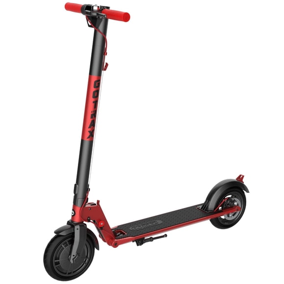 Gotrax XR Ultra Adult Electric Scooter, 25km/h, 21km Range, 8.5" Air-Filled Tires, Cruise Control & Headlight,Foldable Design for Commuting,Red