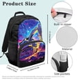 thumbnail image 7 of Yuyamidu Excavator Backpacks Kids 8-10 School Bookbag for Kids Middle School Backpack Teen Boys Children School Bags Large Capacity School Bag, 7 of 7
