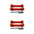 thumbnail image 2 of maskred ECX 1/12 RC RGT 136100 With Aluminium Alloy Rear Bumper Rear Bumper For ECX 1/12 Rc RGT 136100 Made Of Aluminium Alloy red 2Set, 2 of 6